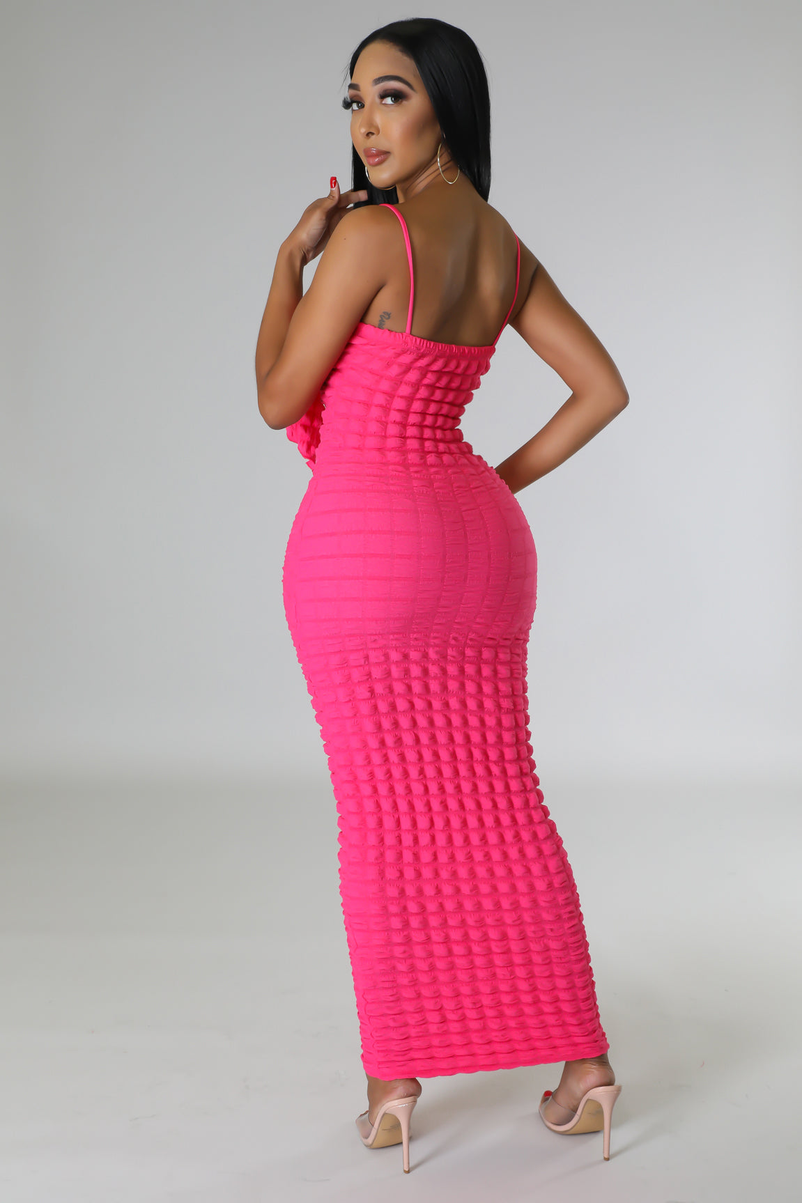 POPPIN' KNOT TIE DRESS