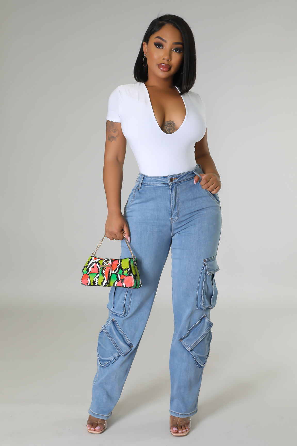 SIGNATURE DEEP V BODY SUIT