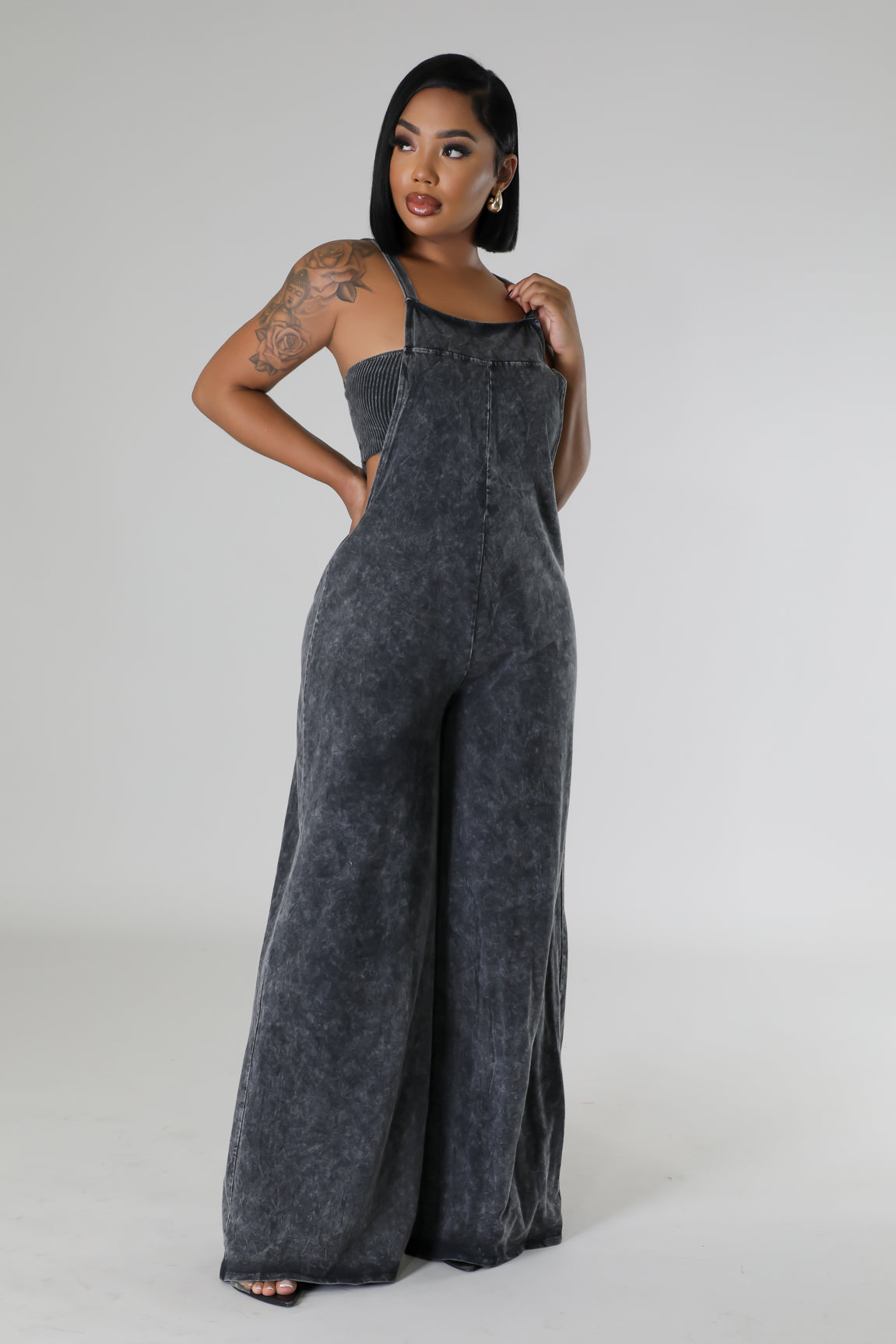 Lacey Lounge Set (2 Piece) - Charcoal